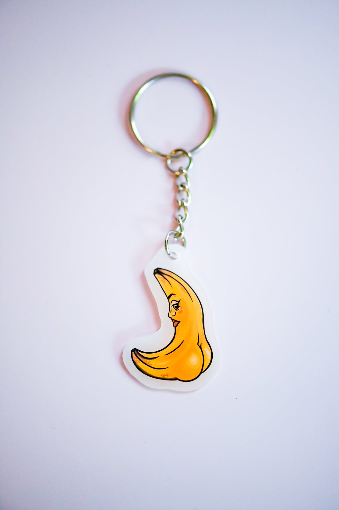 Foodie Booties Keychain