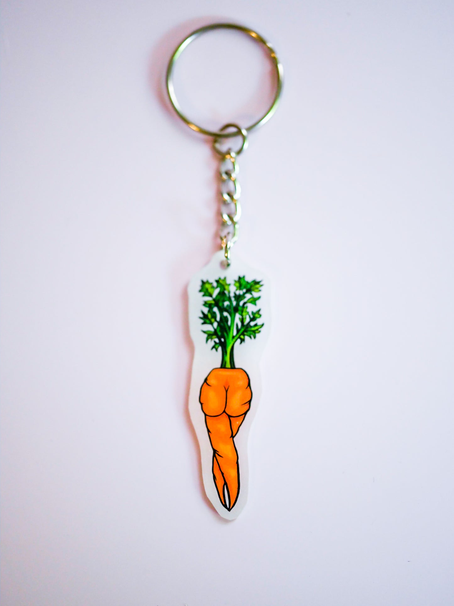 Foodie Booties Keychain