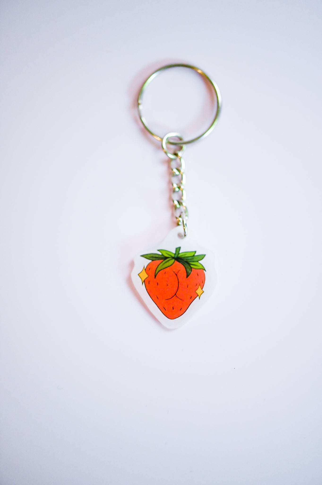 Foodie Booties Keychain