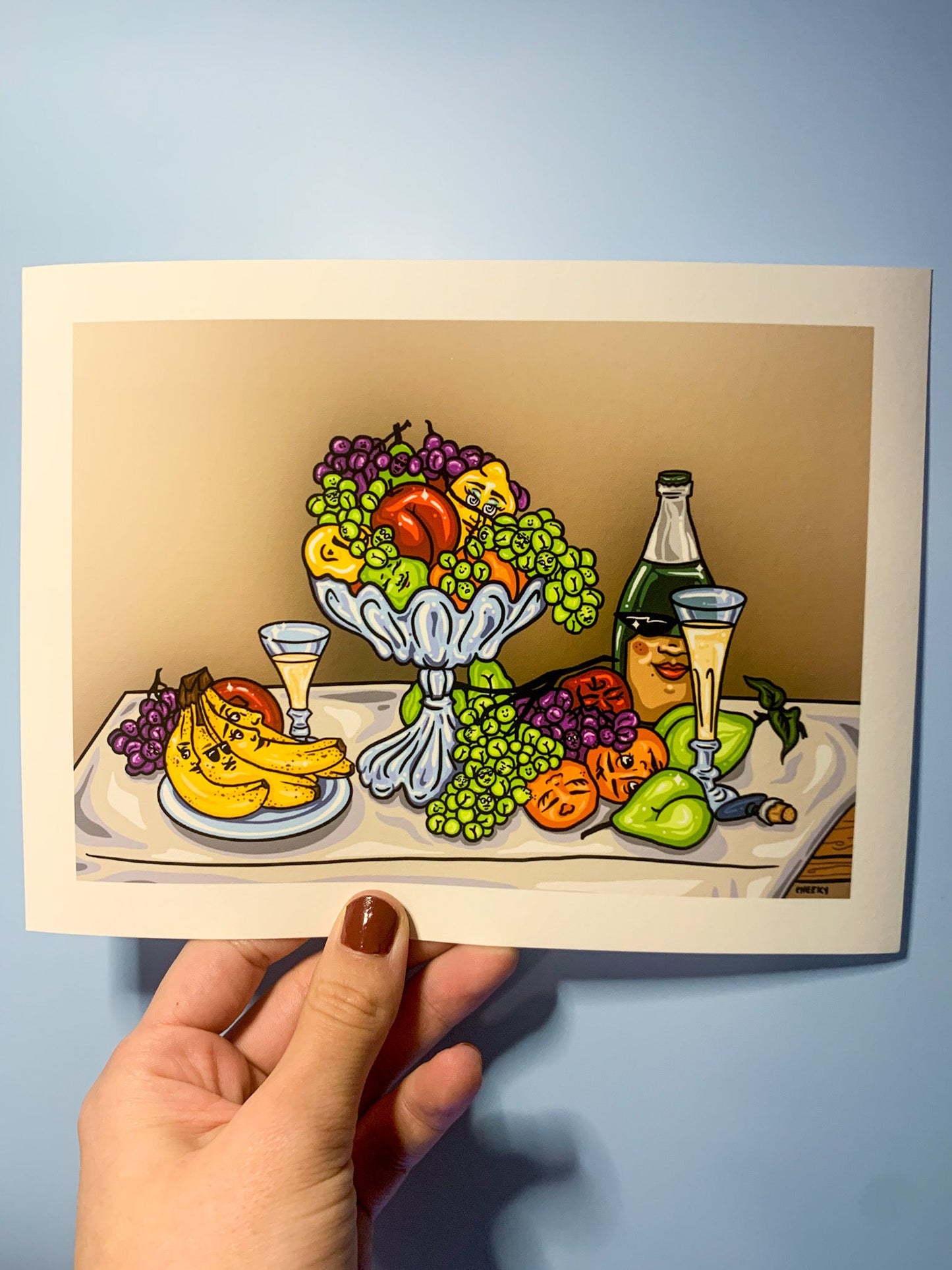 Cheeky Still Life Print - Cheeky Art Studio - allison thompson - allisthompson - art - Artwork - Portland, Oregon - Asian American Artist
