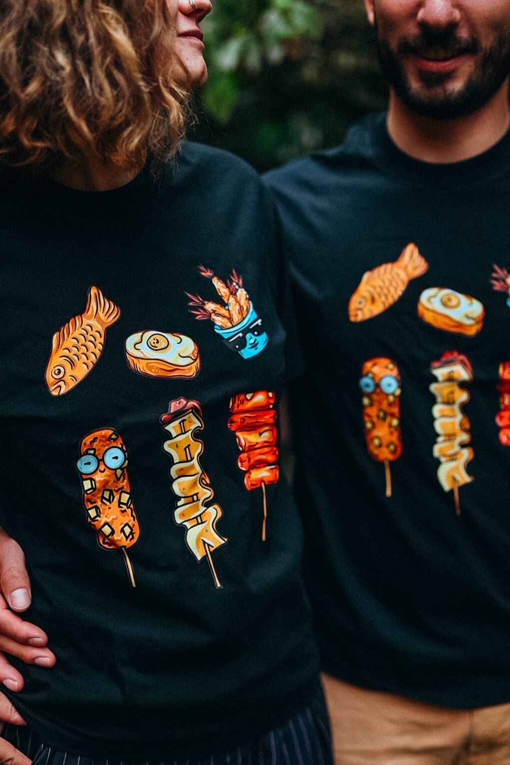 Korean Foodies T-Shirt - Cheeky Art Studio - apparel - korean - Shirt - Shirts & Tops - Portland, Oregon - Asian American Artist