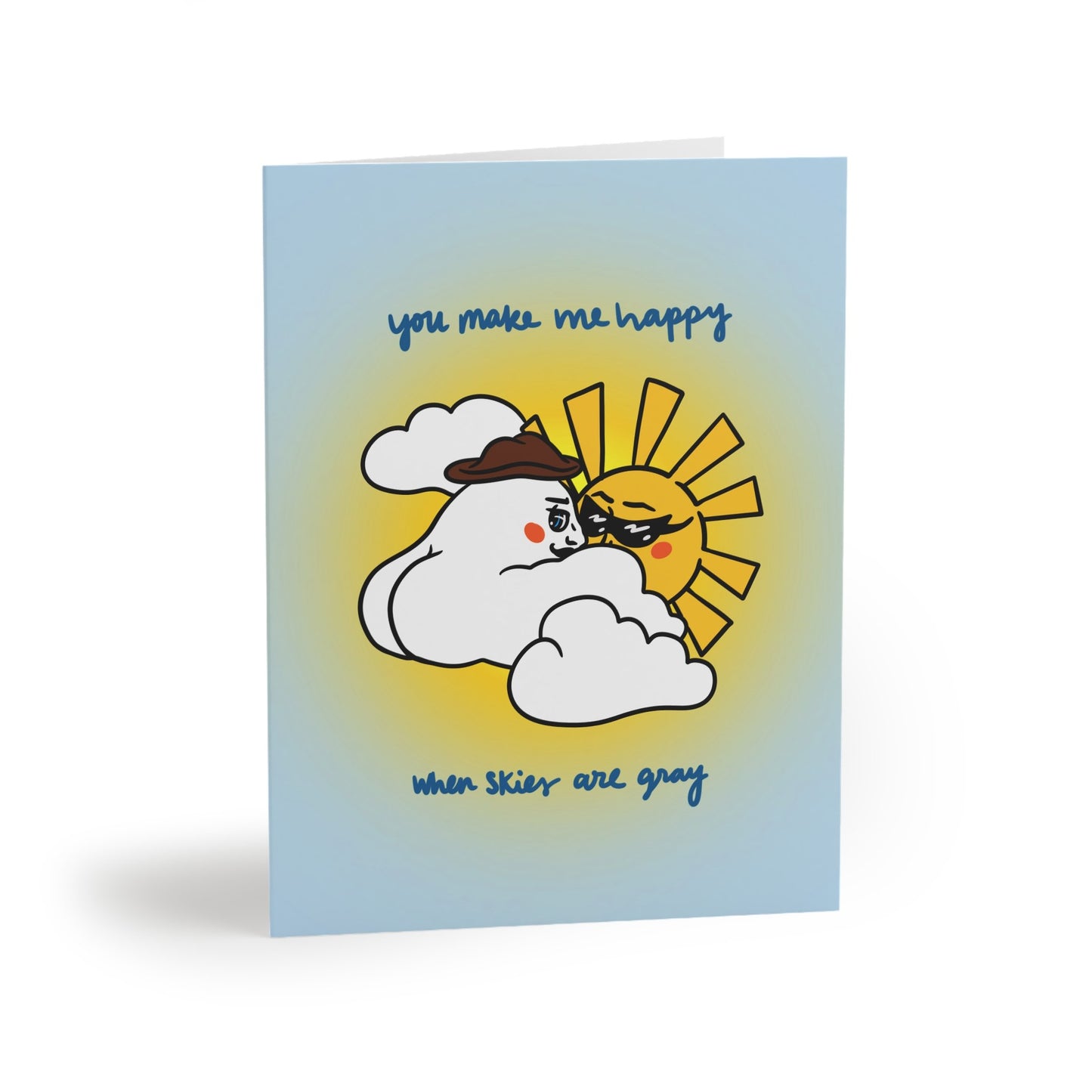 You Are My Sunshine Card - Cheeky Art Studio - allison thompson - allisthompson - art - Greeting & Note Cards - Portland, Oregon - Asian American Artist
