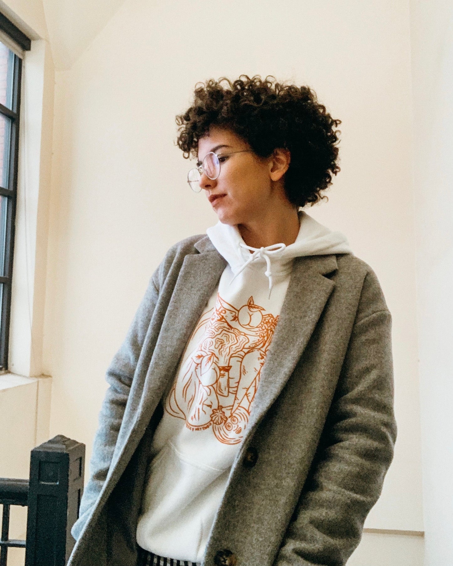 Bountiful Booties Hoodie - Cheeky Art Studio - apparel - artist - banana - Shirts & Tops - Portland, Oregon - Asian American Artist