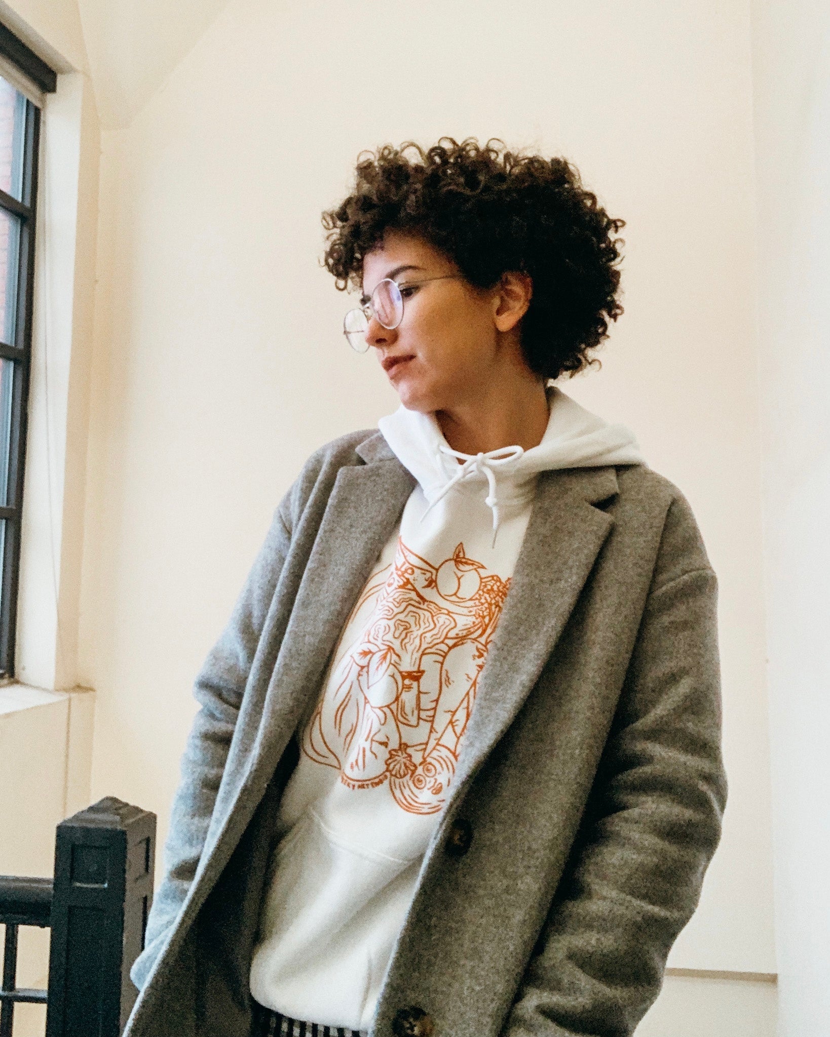 Bountiful Booties Hoodie - Cheeky Art Studio - apparel - artist - banana - Shirts & Tops - Portland, Oregon - Asian American Artist