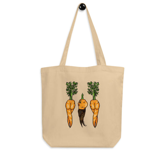 Carrot Gals Tote Bag - Cheeky Art Studio-bag-carrot-tote