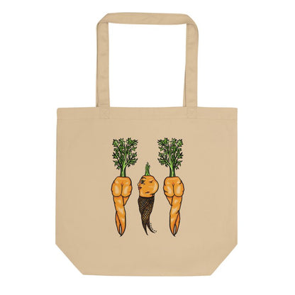 Carrot Gals Tote Bag - Cheeky Art Studio-bag-carrot-tote