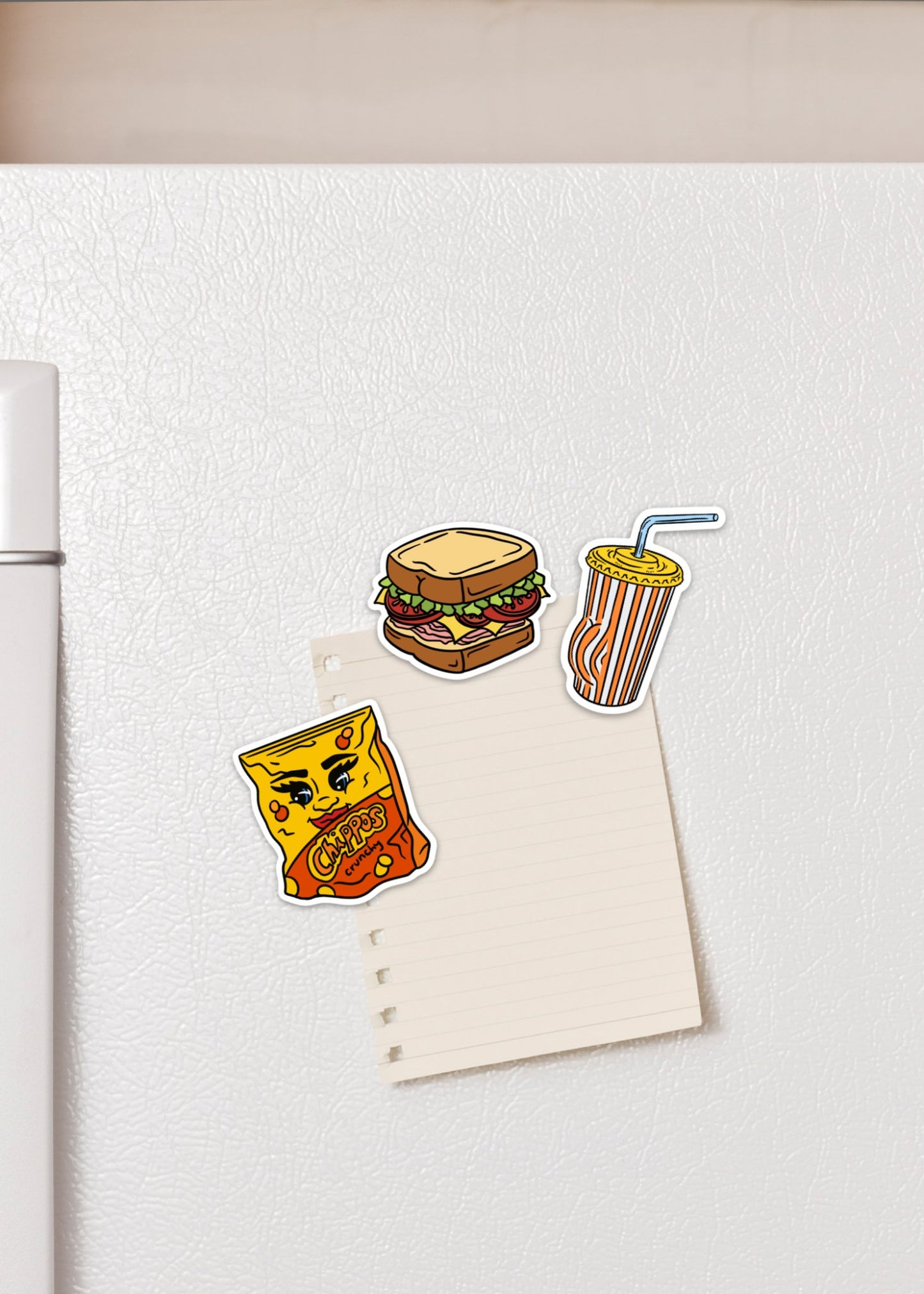 Chippos Fridge Magnet - Cheeky Art Studio-chippies-chippos-fridge