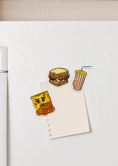 Chippos Fridge Magnet - Cheeky Art Studio-chippies-chippos-fridge
