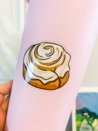 Cinnamon Buns Vinyl Sticker - Cheeky Art Studio - bakery - sticker - Electronics Stickers & Decals - Portland, Oregon - Asian American Artist