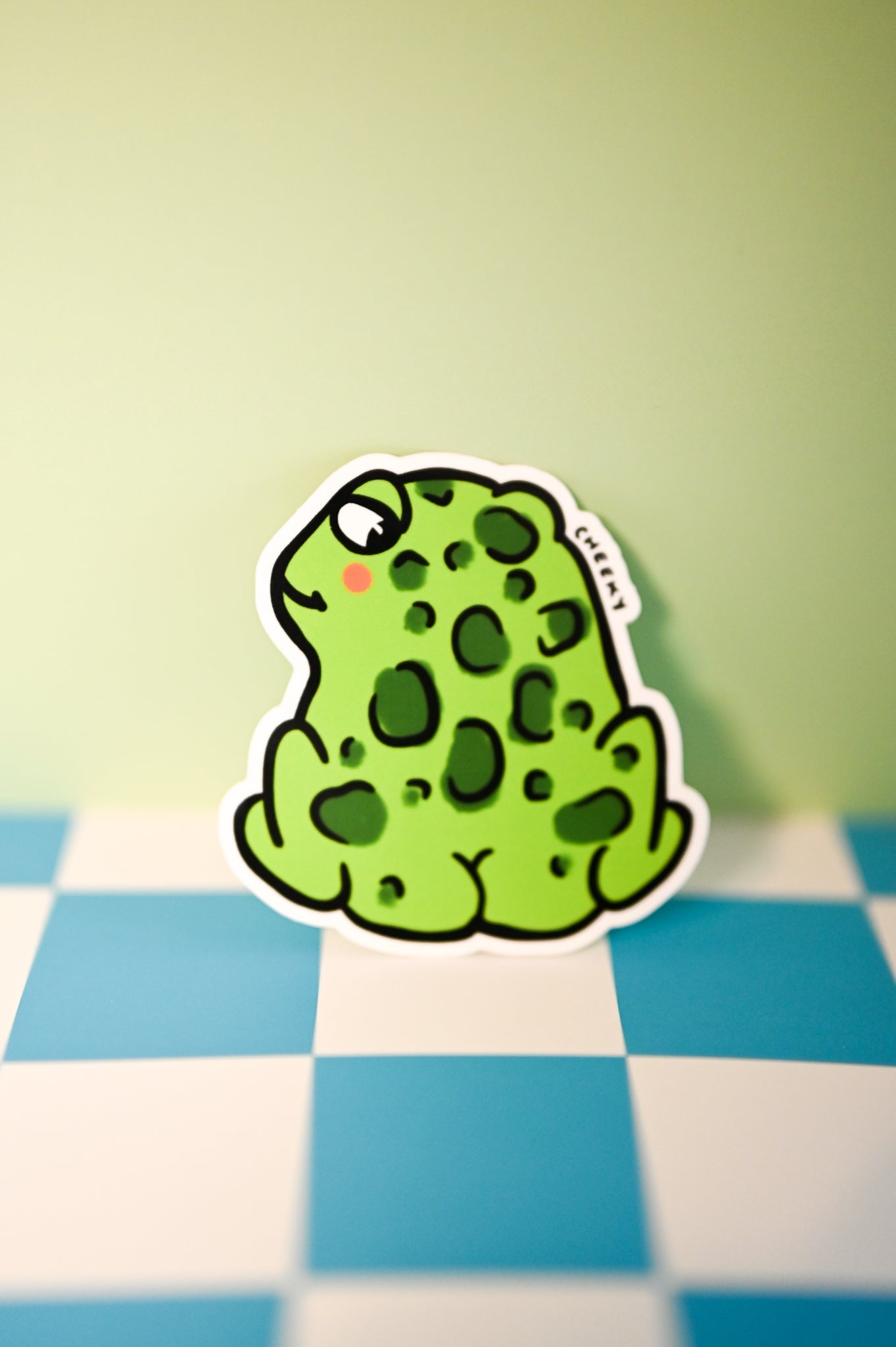 Duckie & Frogger Bundle - 1 Print, 2 Stickers - Cheeky Art Studio - Bundle - Duck - Frog - Portland, Oregon - Asian American Artist