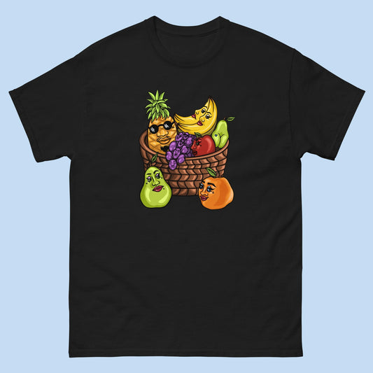 Fruity Booties T-Shirt - Cheeky Art Studio-apparel-apple-banana