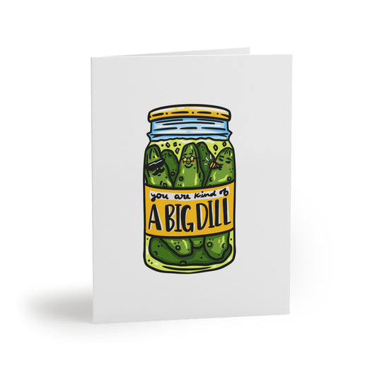 Kind Of A Big Dill Pickle Jar Card - Cheeky Art Studio-allison thompson-allisthompson-art