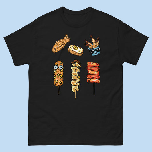 Korean Foodies T-Shirt - Cheeky Art Studio-apparel-korean-Shirt