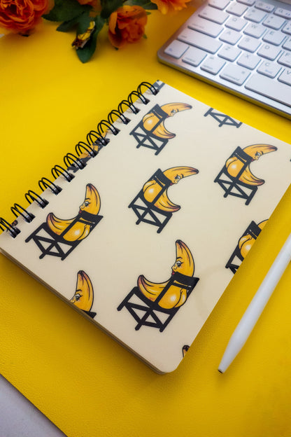 Banana Booty Spiral Journal - Cheeky Art Studio