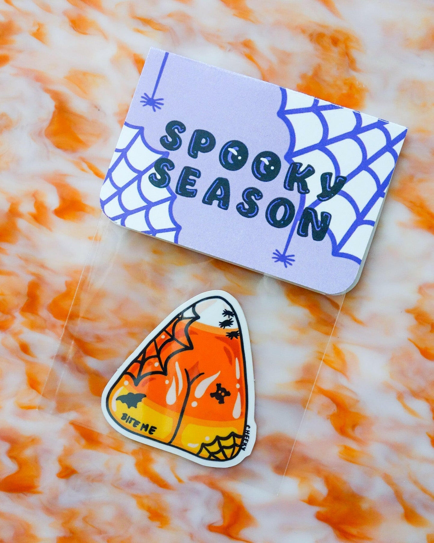 Candy Corn Booty Vinyl Sticker - Cheeky Art Studio