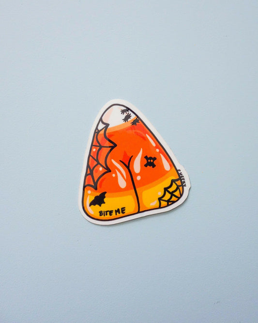 Candy Corn Booty Vinyl Sticker - Cheeky Art Studio