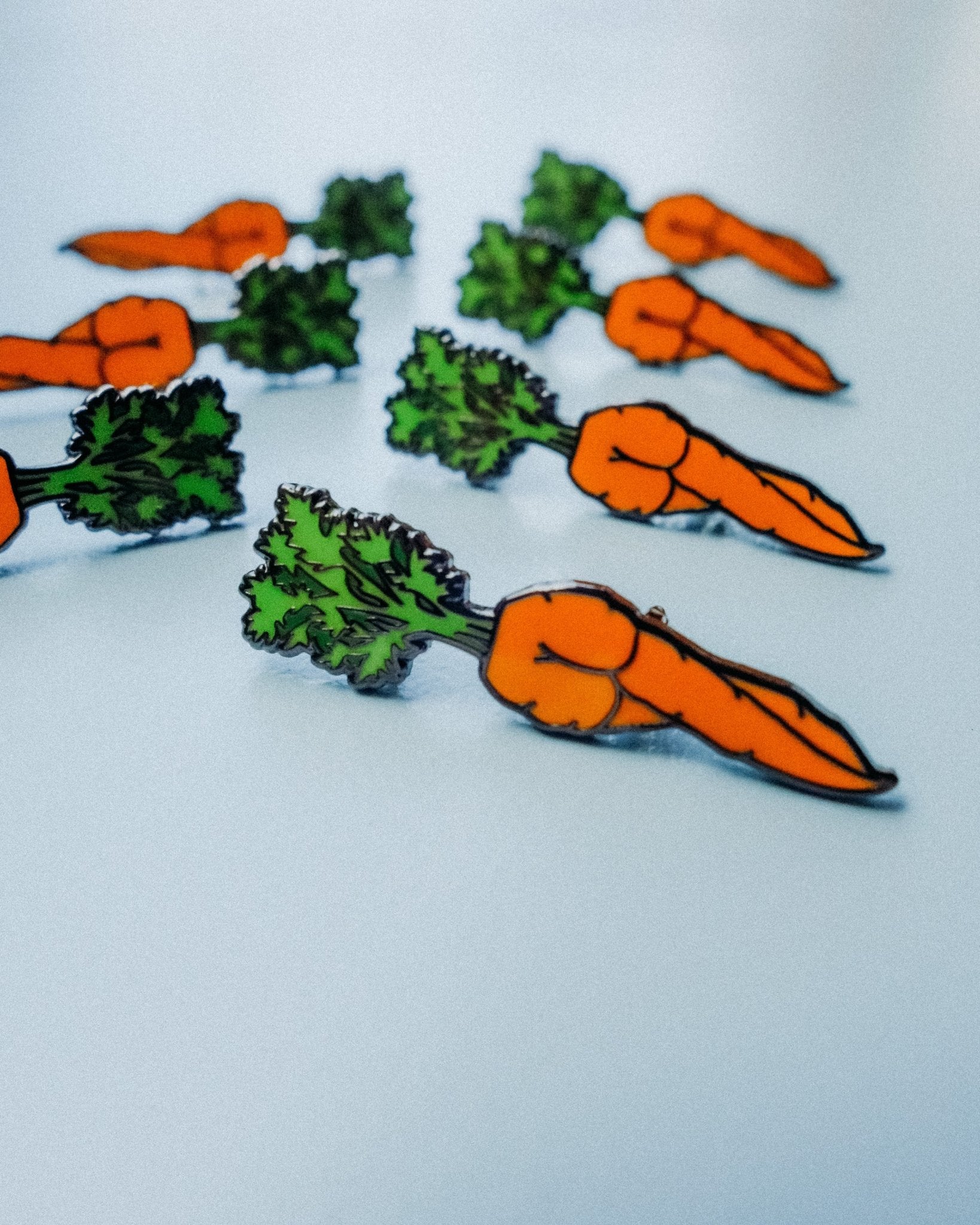 Carrot Booty Enamel Pin - Cheeky Art Studio